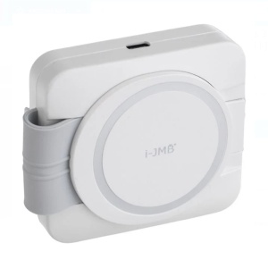Incarcator wireless 3 in 1 pentru telefon mobil ceas si casti, dimensiuni 7x2x9.5cm, negru - Img 4