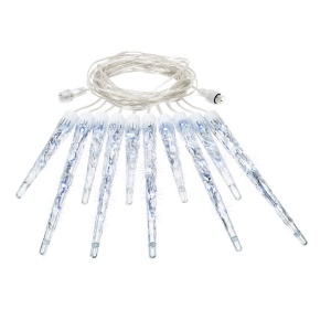 Instalatie lumioasa LED, cu 8 Turturi, Alb Cald, Alb Rece, Albastru si Multicolor, 3m - Img 16