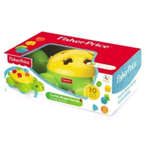 Jucarie interactiva de sortare cu 10 forme pentru copii 1+ ani, Forma broasca testoasa - Img 2