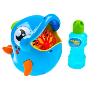 Jucarie pentru baloane de sapun, forma delfin, capacitate 236ml, albastru - Img 2