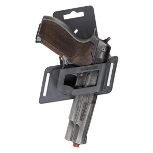 Jucarie realista pistol Beretta cu capse, cu 8 gloante, din metal, maro-gri - Img 2