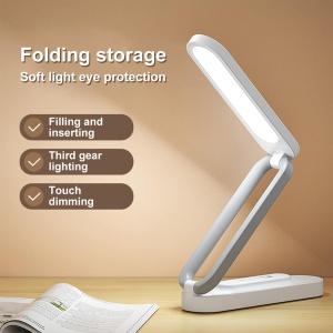 Lampa de birou LED, Cablu USB, Putere 5W, 3 moduri de iluminare, Alb - Img 9