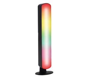 Lampă LED USB, cu Lumină Colorată si Telecomandă, plastic, 4×3.5 ×24.5cm - Img 2