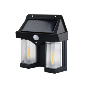 Lampa solara de perete cu 2 Led-uri, Senzor de miscare, Multiple moduri de iluminare - Img 3