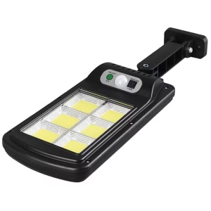 Lampa solara LED cu 6 cadrane, Senzor de miscare si lumina, Telecomanda, Protectie IP 65 - Img 4