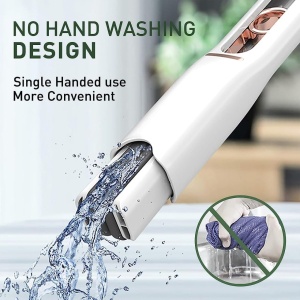 Mini mop compact si portabil pentru geam, parbriz sau praf cu maner - Img 4