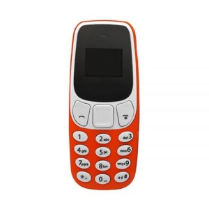 Mini Telefon Dual Sim, MP3/MP4 Player, Bluetooth, modificare voce, 67.8 x 27.8 x 12.4 mm, Albastru/ Portocaliu/ Gri/ Roz/ Negru - Img 4