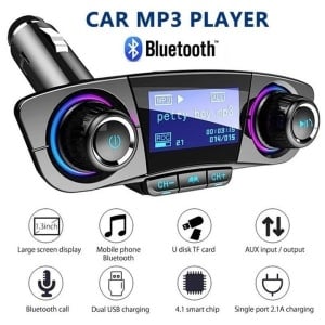 Modulator FM Multifuncțional cu MP3 Player și Bluetooth pentru masina - Img 1