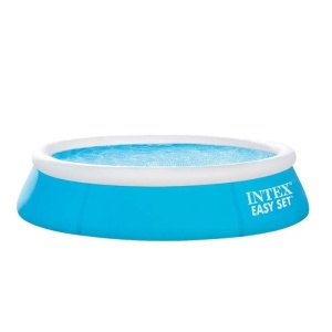 Piscina Easy Set, Intex, pentru Copii, capacitate 880 L, Ø1.83x0.51 m, Bleu - Img 2