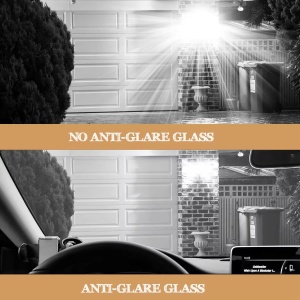 Proiector cu LED-uri de 50W, 5000LM, pentru exterior sau interior, IP66, din sticlă mată anti-orbire - Img 6