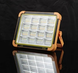 Proiector led cu panou solar 100 W 16 CASETE D9 - Img 2