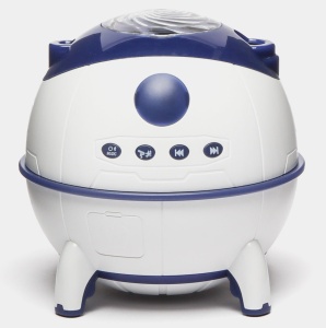 Proiector LED Starry Sky Nightlight cu difuzor Bluetooth, Alb - Img 8