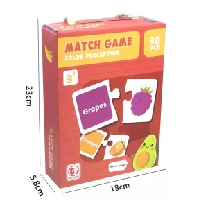 Puzzle de potrivire imagini, pentru copii 3 ani+, cu fructe - Img 5