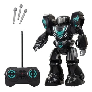 Robot de jucarie cu telecomanda cu control in 4 directii, include 3 sageti