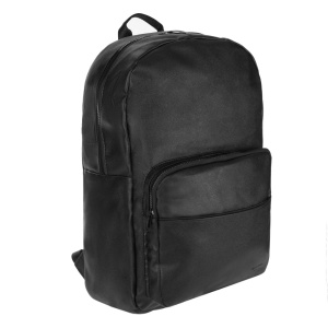 Rucsac din piele ecologica, Culoare Negru Mat