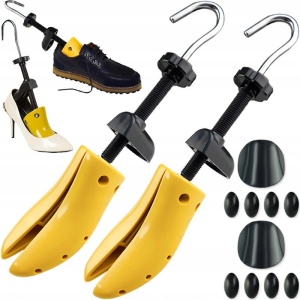 Set 2 Sanuri Pentru Largit si Alungit Pantofi, Welora®, Universal/Pentru Toate Tipurile de Pantofi, Unisex, Calitate Premium, Material Plastic + Cupru Metalic, Marimea 43-46 - Img 3
