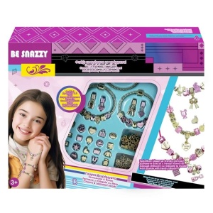 Set Creare Bijuterii cu Litere si Mesaje, 2 Coliere, 3 Bratari - Img 3