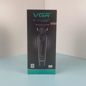 Set cu aparat de tuns fara fir, VGR V-995, cu 4 distantiere, autonomie 300min, 2000mAh, Negru - Img 7