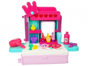 Set de infrumusetare portabil cu gentuta si accesorii pentru copii de 3 ani+, Roz - Img 5