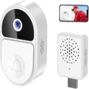 Sonerie video inteligentă wireless, WiFi 2.4GHz, Audio bidirecțional, Vedere nocturnă, Aplicație mobilă - Img 5