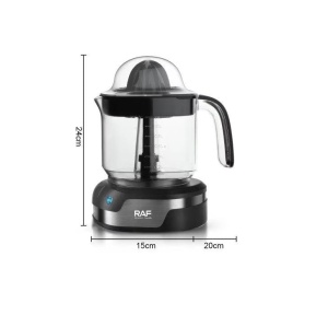 Storcator electric pentru fructe RAF R638, Capacitate 1200ml, Putere 25W, Negru - Img 6