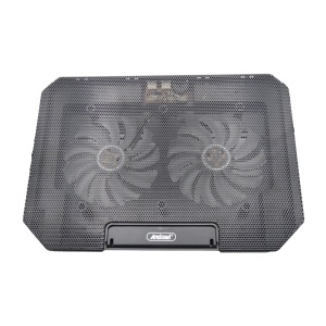 Suport laptop cu ventilator dublu, reglabil in inaltime - Img 2