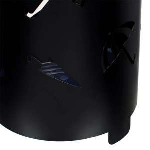 Suport Metalic pentru umbrele, Model Umbrele, 19x49cm, negru - Img 2