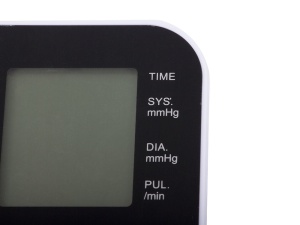 Tensiometru electronic pentru brat, cu ecran LCD, arata artitmia, functioneaza cu baterii, alb cu negru - Img 10