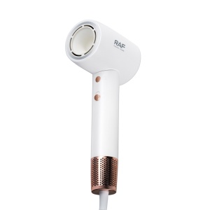Uscator de par, RAF R423, 1600W, 33.5x16x8cm, 2 viteze si 3 trepte de temperatura, 1 cap magnetic, alb - Img 4