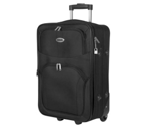 Valiza - Troler, Capacitate 79l, Dimensiune 74.5x47.5x27 cm, Negru