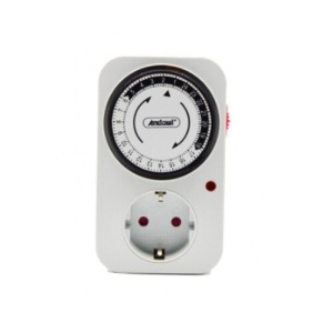 Adaptor de priza programabil mecanic, cu timer 24h, 16A, max 3600W - Img 4
