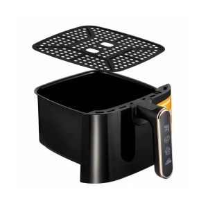 Air fryer de 3 L, RAF R5362B, 1300 W, control digital, material antiaderent, 25x20x28 cm, negru - Img 5