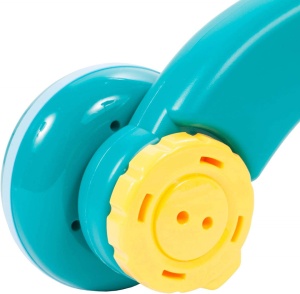Antepremergator pentru copii 12 luni +, Malplay 2 in 1, cu jucarii detasabile, albastru - Img 14