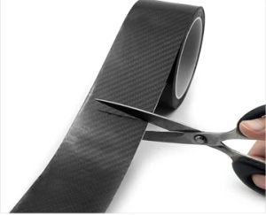 Banda Adeziva Carbon pentru Protectie si Tuning, Interior sau Exterior Auto, 5x500cm - Img 9