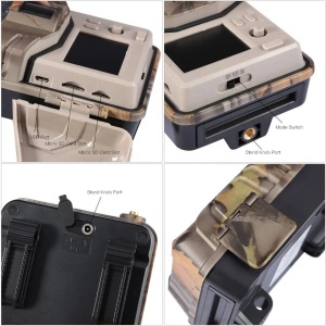 Camera de vanatoare, cu senzor PIR, Full HD, 20MP, IP65, IR 20m, camuflaj - Img 8