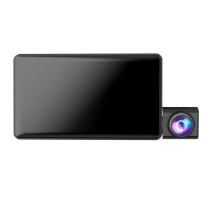 Camera Tripla Auto DVR, Display 4", Full HD 1080p, Unghi de 170°, Negru - Img 8