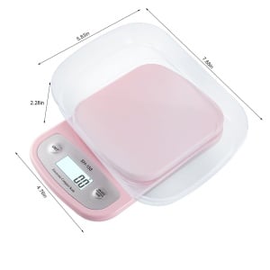 Cantar electronic de bucatarie max 7 kg, 4 unitati de masura SH-158 - Img 6