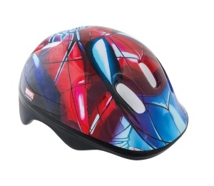 Casca de protectie pentru copii model Spiderman, Mărimea M (52-56cm) - Img 3