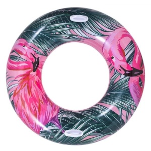 Colac Gonflabil, Flamingo, 115cm, Verde-Roz - Img 2
