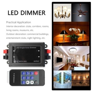 Comutator wireless pentru iluminare LED, Dimmer cu telecomanda - Img 3