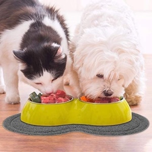 Covoras anti-alunecare pentru bol hrana animale, Dimensiuni 46 x 25 cm - Img 6