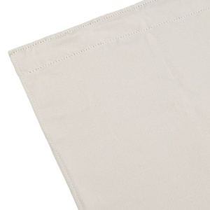 Draperie decorativa tip Blackout - nu lasa lumina sa treaca, cu rejansa, Dimensiune 140x260 cm , Crem - Img 3