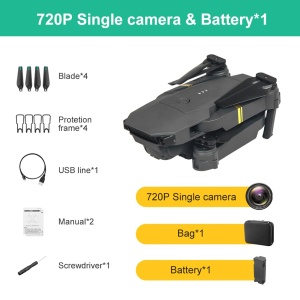 Drona Andowl F16, Wifi HD Camera de 2MP 720P cu unghi larg, vizualizare live pe telefon - Img 4