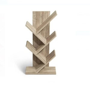 Etajera din lemn MDF cu 5 rafturi, pentru carti si decor