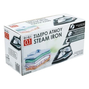 Fier de calcat, cu functie autocuratare, putere 2200W, capacitate 350ml, alb-negru - Img 3
