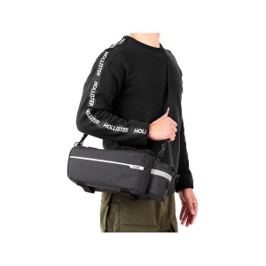 Geanta Termica pentru bicicleta, 3 Compartimente, Capacitate 9L, Negru - Img 9