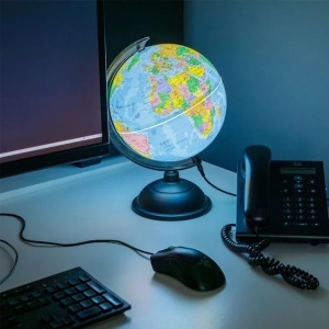 Glob Pamantesc cu Lumina, 8 ani+, 20cm, multicolor - Img 2