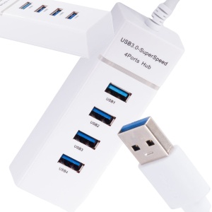 Hub USB cu 4 porturi USB 3.0 viteza transfer de pana la 5Gbps - Img 14