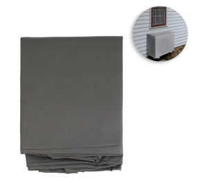 Husă de Protecție pentru Unitate AC, PVC, 82x28x57 cm, gri - Img 1