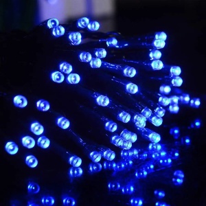 Instalatie Luminoasa Solara, 33m, 300 LED-uri, cu Telecomanda, Alb Cald/Rece, Albastru sau RGB - Img 17
